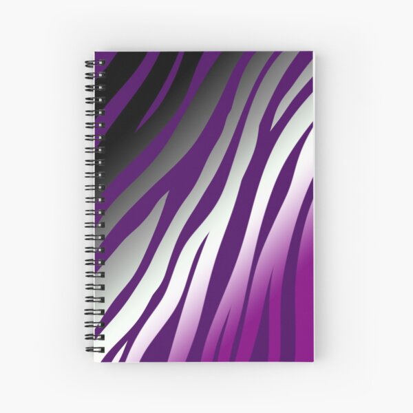 Ace Flag Tiger Stripes  Spiral Notebook