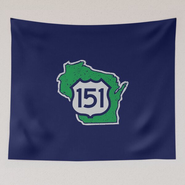Item preview, Wisconsin U.S. Highway to the Stars Hwy 151 designed and sold by gstrehlow2011.