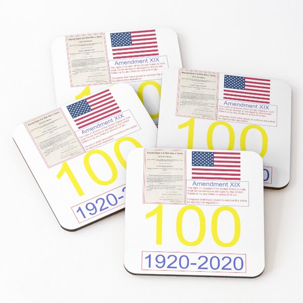 Item preview, Nineteenth Amendment - 100 Years designed and sold by SkolaNobu.