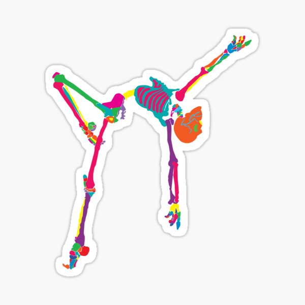 Item preview, Funky Skeleton designed and sold by Leila Firefall.