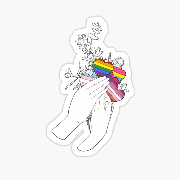 Your love is beautiful, hold it close Sticker