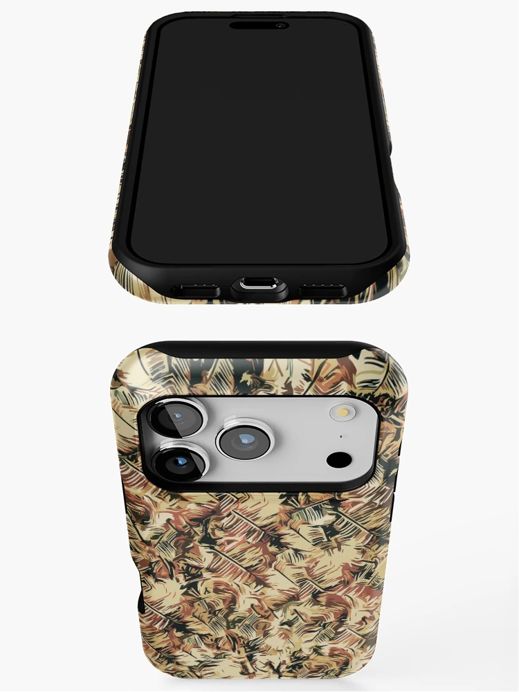 Thumbnail 3 of 4, iPhone Case, Abstract Organic Pattern designed and sold by TheaDesign.