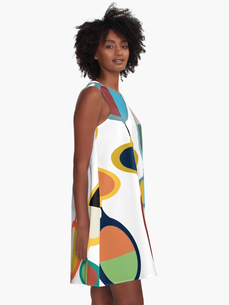 Alternate view of Mid-Century Modern #4 A-Line Dress