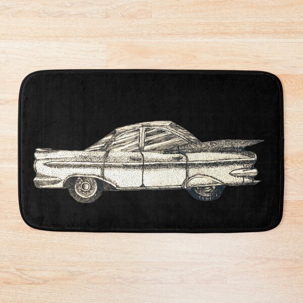 Item preview, Classic Car Ink Drawing designed and sold by RagingOstrich.