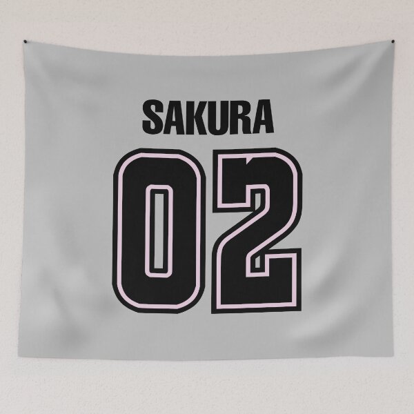 Item preview, Jersey Number - Sakura designed and sold by silvercrystal.