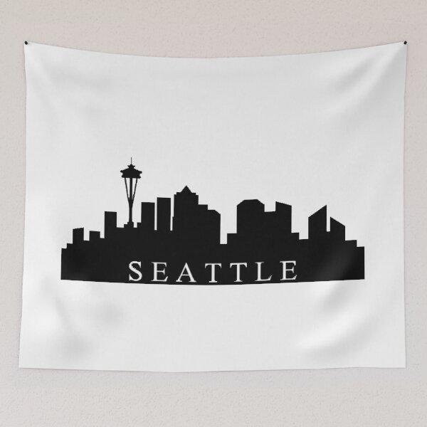 Artikelvorschau, Seattle-Skyline entworfen und verkauft von Aidan Murphy.