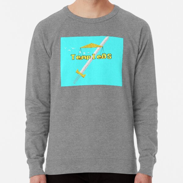 Temple Os Lightweight Sweatshirt By Jovianslim Redbubble