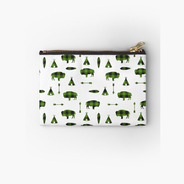 Item preview, Buffalo Tribe // Green Check designed and sold by TLTextiles.