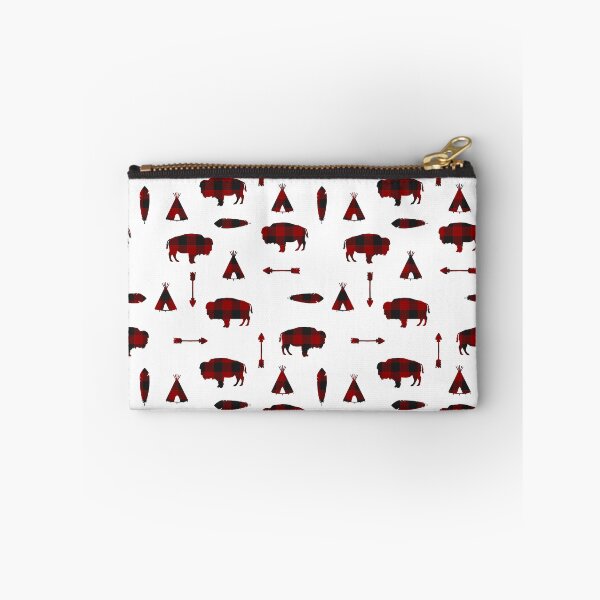 Item preview, Buffalo Tribe // Red Check designed and sold by TLTextiles.