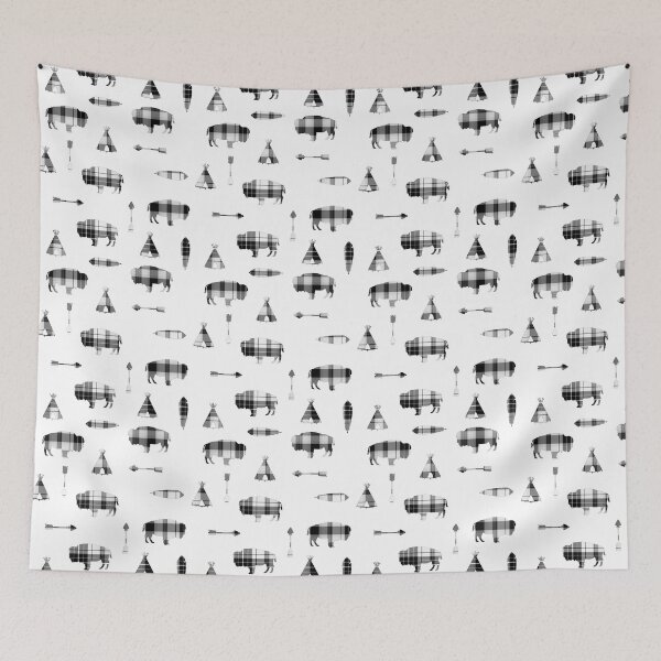 Item preview, Buffalo Tribe // Lite designed and sold by TLTextiles.