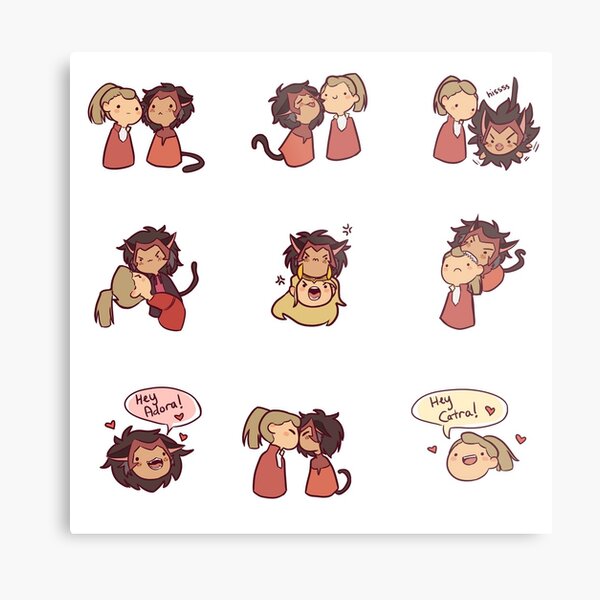 Catradora Smols!! Metal Print