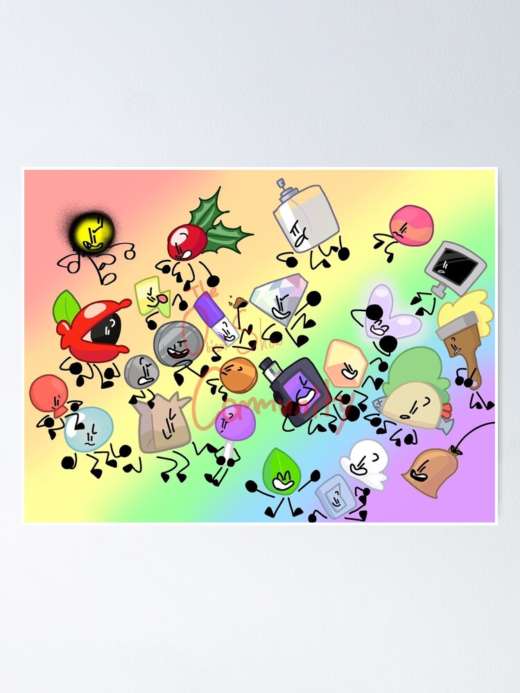 “The Object Show Community” Poster for Sale by LeafyTheLeafu | Redbubble