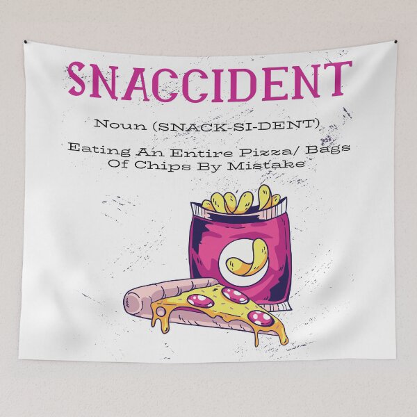 Item preview, Snaccident Sarcastic Fast Food T-Shirt. designed and sold by emphatic.