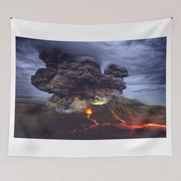 Item preview, Volcano erupting designed and sold by azule1.