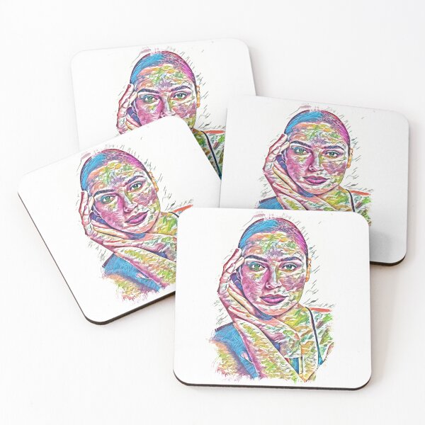 Aperçu de l'œuvre Magnifique portrait abstrait de GAL Fan Art créée et vendue par Naumovski.