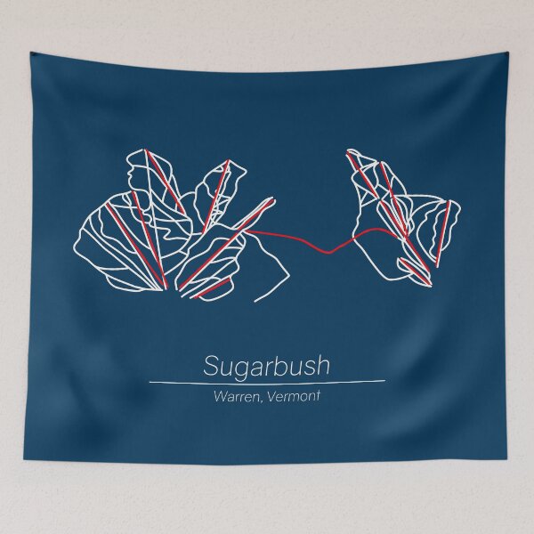 Item preview, Sugarbush Trail Map designed and sold by ChasingGnarnia.