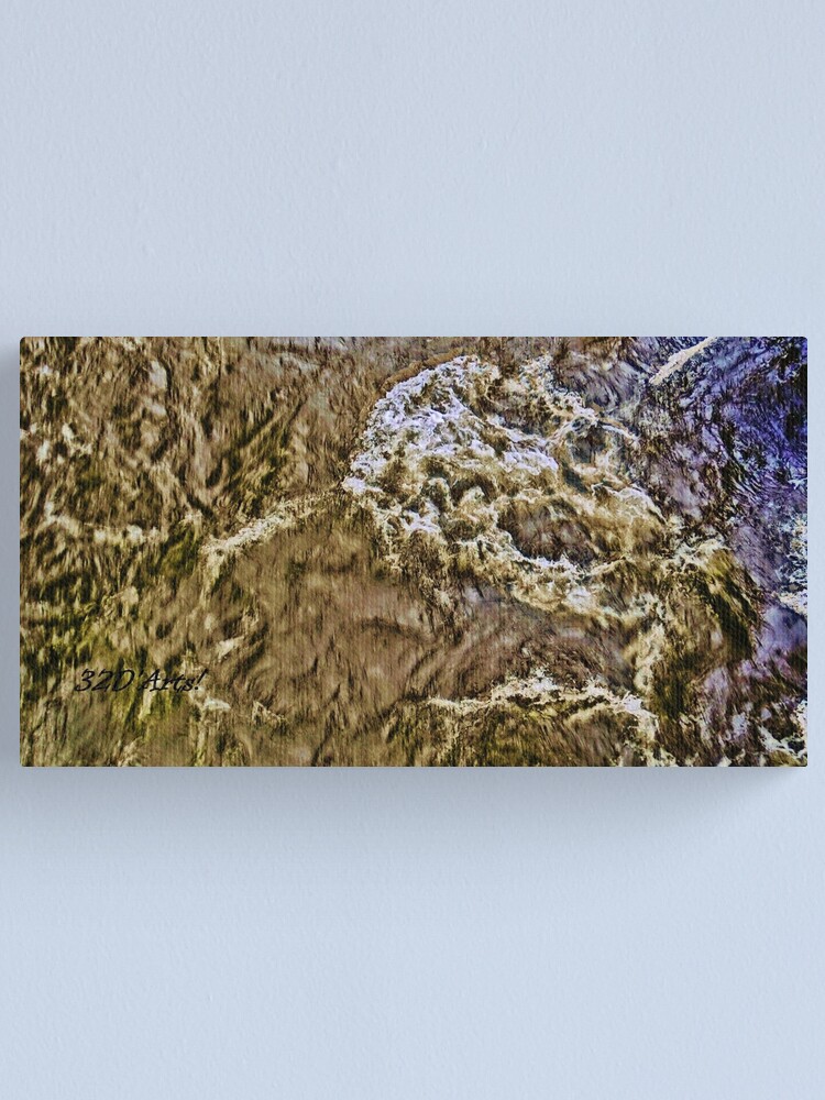 Alternate view of Roaring Fork River Run-Off No.2 Canvas Print