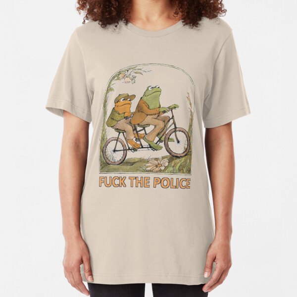Frog and Toad - F*CK THE POLICE Slim Fit T-Shirt