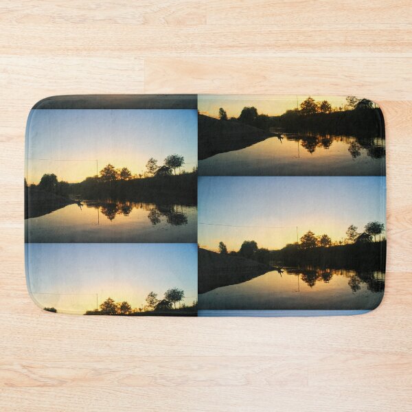 Item preview, 10 Mile Lake at Sunset designed and sold by LemonsandInk.