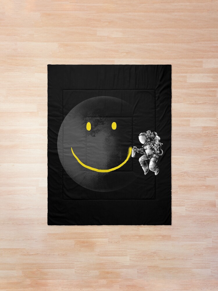 Alternate view of Make a Smile Comforter