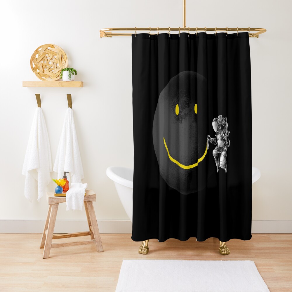 Make a Smile Shower Curtain
