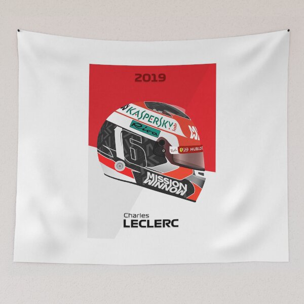 Item preview, Charles Leclerc's helmet - GRAPHIC designed and sold by andreanastasio.