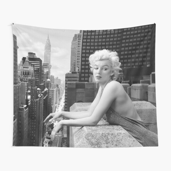 Marilyn Monroe - Las cosas han cambiado - B & W Tela decorativa