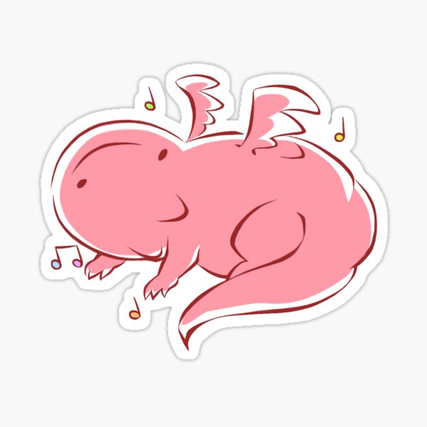 Neddy the dragon Sticker