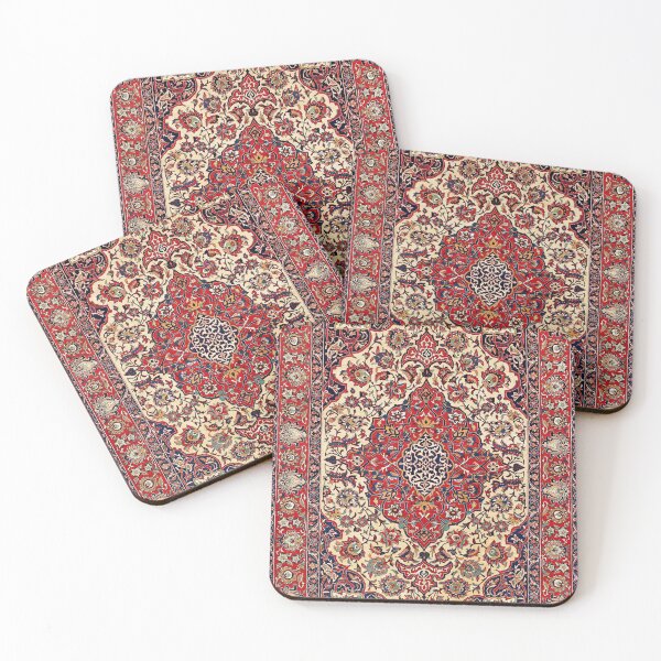 Item preview, Esfahan Central Persian Rug Print  designed and sold by Vicky Brago-Mitchell®.
