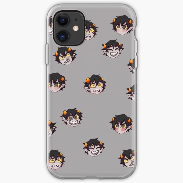 Karkat emotions iPhone Soft Case