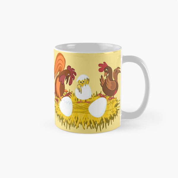 Item preview, Chicken and Rooster are sitting on the nest designed and sold by Magazin-Brenda.