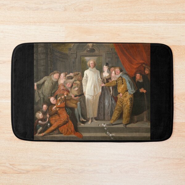 Item preview, The Italian Comedians (Watteau) designed and sold by ArtHistorical.