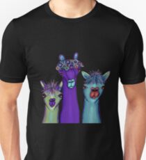 3 Alpakas Slim Fit T-Shirt