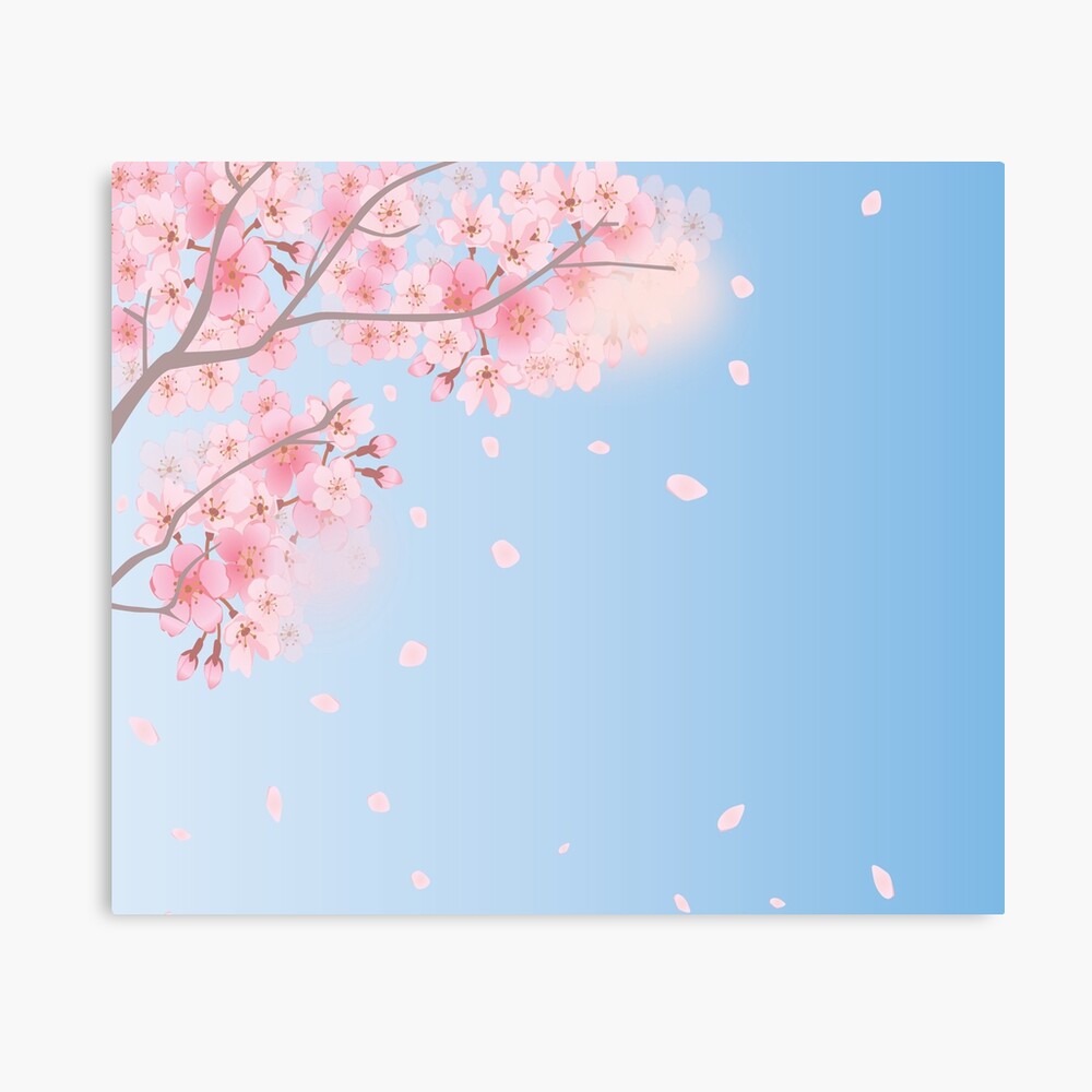 Download Beautiful Anime Girl With Cherry Blossom Wallpaper | Wallpapers.com