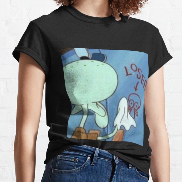 Squidward Meme T Shirts Redbubble - old bold and brash shirt roblox