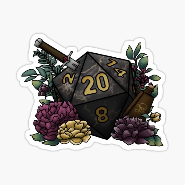 Item preview, Assassin Class D20 - Tabletop Gaming Dice designed and sold by Kiel Chenier.