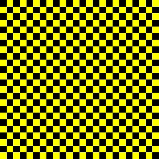 yellow checkerboard