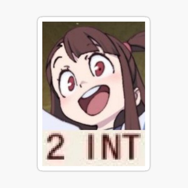 2 int Sticker