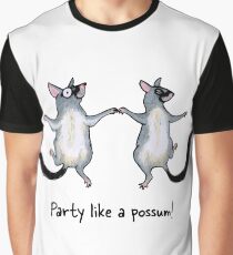 Party like a possum! Raising funds for Wildcare Australia Inc. Graphic T-Shirt