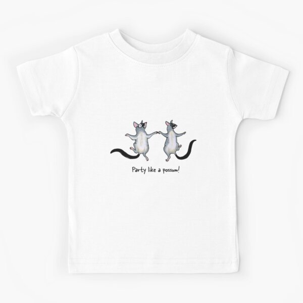 Party like a possum! Raising funds for Wildcare Australia Inc. Kids T-Shirt
