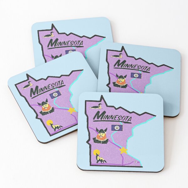 Item preview, Minnesota Tourist Map designed and sold by Havocgirl.