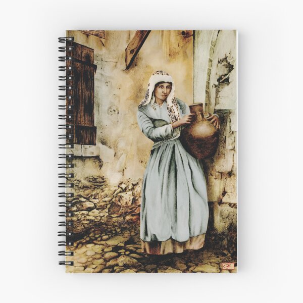 Item preview, Water carrier - coloured drawing designed and sold by talesofcyprus.
