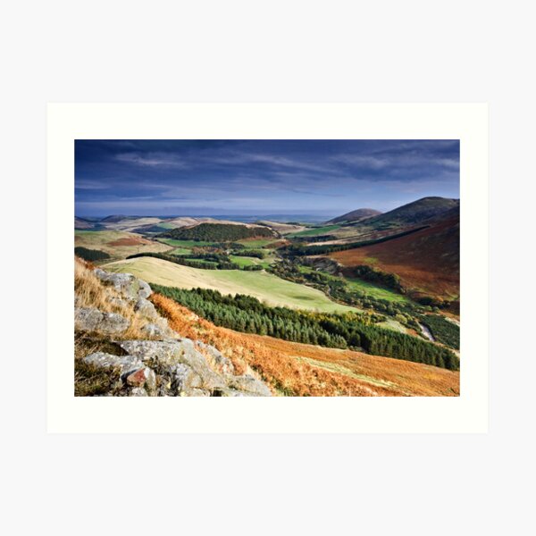 The College Valley, Northumberland. UK Art Print