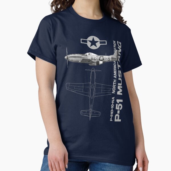 Item preview, P-51 Mustang WWII Fighter Airplane Profile designed and sold by RealPilotDesign.