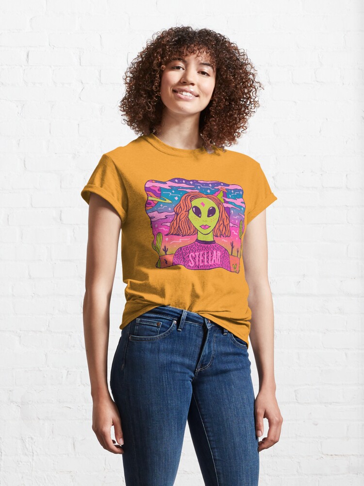 Alternate view of Stellar Girl Classic T-Shirt