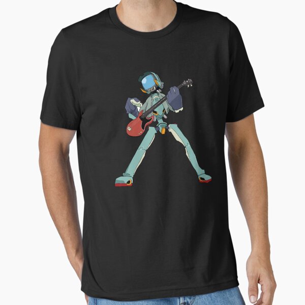 Vista previa del artículo con la obra «Banda de música FLCL», diseñado y vendido por NeverGiveUp.
