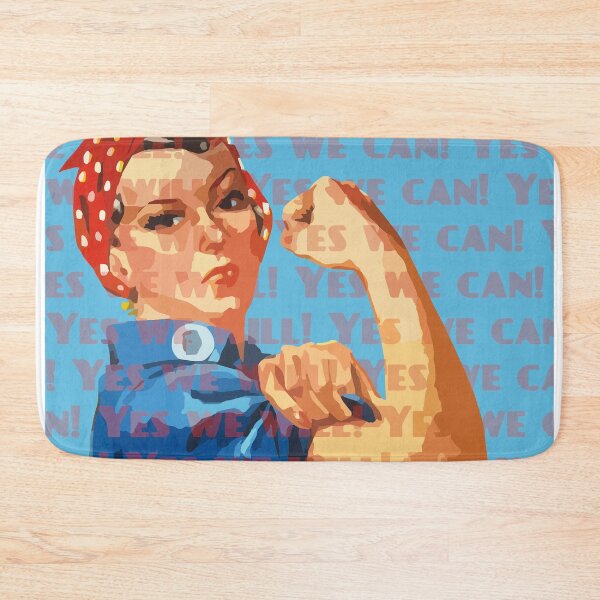 Item preview, Rosie the Riveter: yes we can! yes we will! designed and sold by candhdesigns.