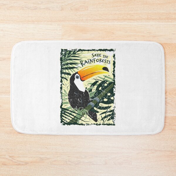 Item preview, Toucan - Save the Rainforests - Vintage Style designed and sold by Bangtees.