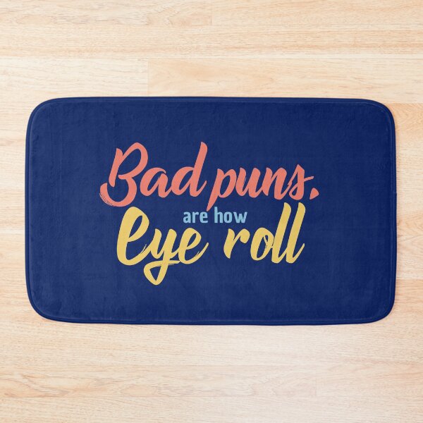 Item preview, Bad Puns are How Eye Roll Vintage Funny Quote Pun  designed and sold by alenaz.