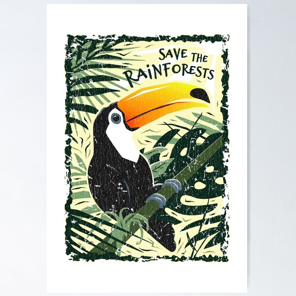 Save birds save planet sticker